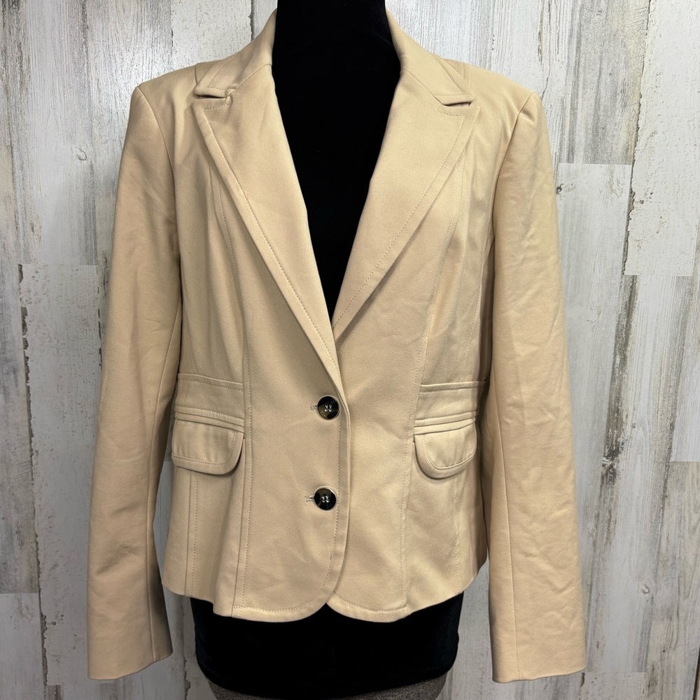 New York & Company Tan Stretch Blazer‎